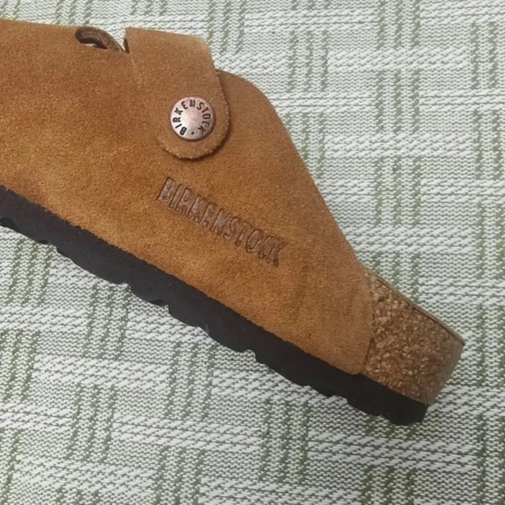 🎁Women's Birkenstock Boston Clogs - Mink Suede, Narrow Fit